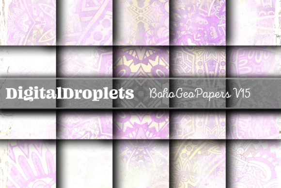 Boho Geo Papers Vol. 15: A Creative Foundation