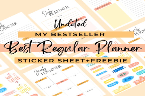 Daily, Monthly & Yearly Undated Planner: Your Blueprint for a Better You