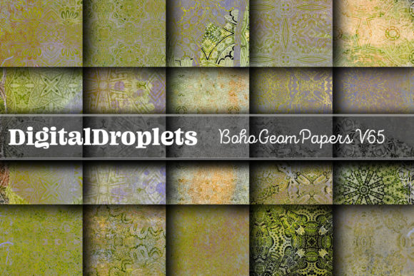 Exploring the Boho Geom Papers Vol. 65 | Collection
