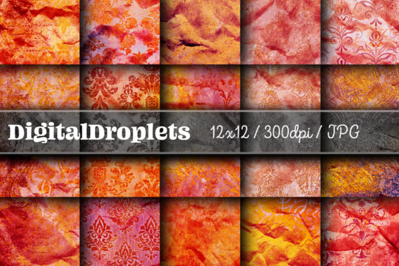 Golden Damask Dust Vol. 13: Vintage Texture for Modern Projects