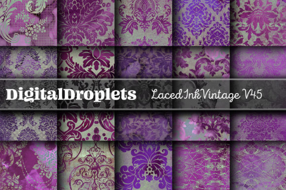 Laced Ink Vintage Vol. 45: A Designer's Guide to This Paper Set