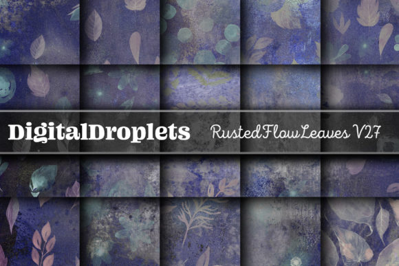 Rusted Flow Leaves Vol. 27: A Deep Dive into Textured Paper Design