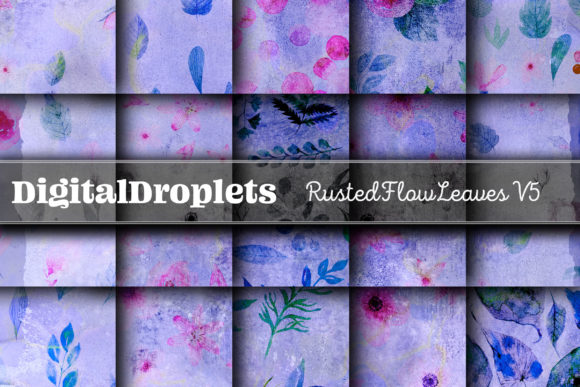 Rusted Flow Leaves Vol. 5 | Collection: Authentic Texture for Modern Design