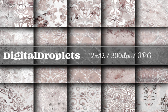 Timeless Textures: The Bubble Gum Damask Vol. 13 Collection