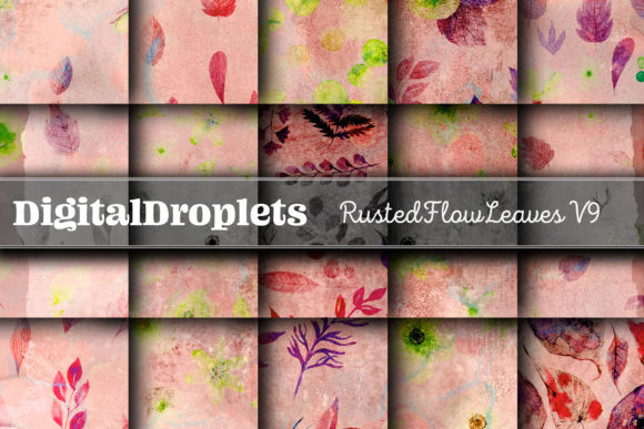 Unleash Gritty Elegance with Rusted Flow Leaves Vol. 9